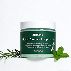 Gommage capillaire à base de plantes tout-en-un pour tous types de cheveux, nettoyage en profondeur et nutrition avec des extraits naturels, 283,5 g - Product Image 1