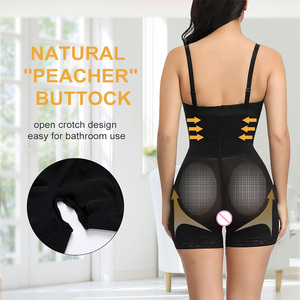 HEXIN Compresión cómoda Barriga Perder peso Tallas grandes <span class=keywords><strong>Mujeres</strong></span> Adelgazamiento Fajas de <span class=keywords><strong>cuerpo</strong></span> completo - Product Image 3