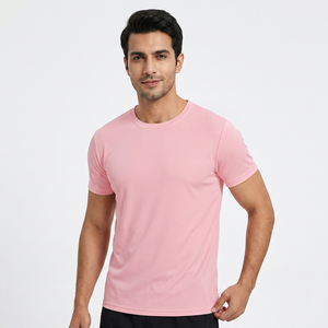 T-shirt pour homme facile à porter, tenue tendance, t-shirt pour homme imprimé sur mesure pour la vente en ligne, service OEM, t-shirts pour homme de couleur noire - Product Image 1