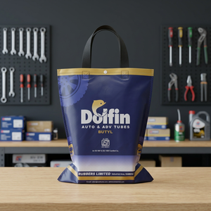 Dolfin Premium Butyl OTR Inner Tube 12.00-24/25 Heavy Duty Black <b>Rubber</b> TR124 Valve Factory Wholesale From Punjab - Product Image 3
