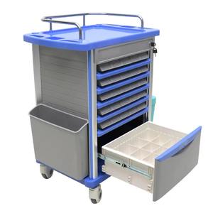 Carrito de Medicina Eléctrico de Doble Cara YAMAI, el Más Vendido, con Cajones Divisibles para Instrumentos Quirúrgicos Veterinarios - Product Image 6
