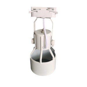 โคมไฟติดราง Par30 E27 เหล็กแบบหกขา ฝังฝ้า สีขาวดำ 98x225 มม. ผลิตที่ฝอซาน - Product Image 5