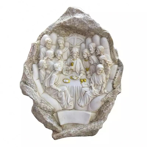 Figurine religieuse artistique personnalisée en résine peinte à la main, modèle de la Cène sculpté à la main pour la décoration intérieure - Product Image 6