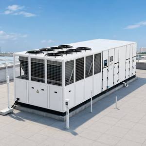 Unidad Compacta de Techo Inteligente de 25 Toneladas con Recuperación de Calor y Control PLC, HVAC Refrigerado por Aire con R410A para Hospitales, Laboratorios y Cuartos Limpios - Product Image 2