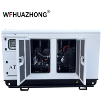 Groupe électrogène diesel silencieux Weichai Baudouin Série 100 kVA 125 kVA à démarrage automatique triphasé 380 V 50/60 Hz, vente chaude