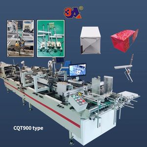 <b>Folder</b> Gluer Machine Automatic <b>Folder</b> Gluing Machine for Side Glue Straight Line <b>Box</b> Bottom Lock 4/6 Corner <b>Box</b> Cardboard <b>Box</b> - Product Image 2