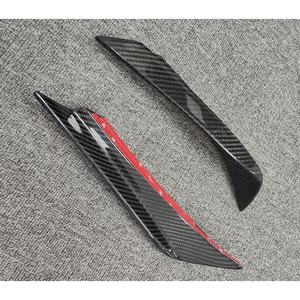 Modificazione auto d stile in fibra di carbonio lama del vento anteriore, paraurti anteriore lama del vento adatto per Maserati MC20 - Product Image 4