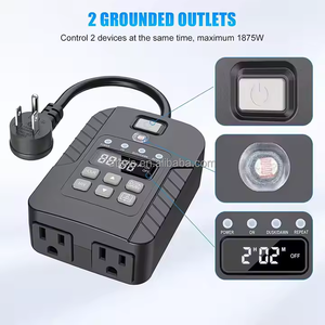 Wireless <strong>Remote</strong> <strong>Control</strong> Timer Switch for Lamps, LED Lights and Holiday Lighting - Product Image 3