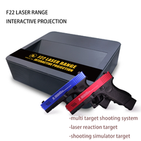 Simulateurs de tir en salle avec projecteur, ordinateur préinstallé, logiciel de tir, récepteur laser haute vitesse, boîte audio