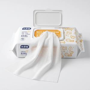 Lingettes de nettoyage multi-usages 3D Scrub AB Side pour cuisine, chaussures et cuir, 40 unités, format XXL 25x20cm, marque distributeur - Product Image 6