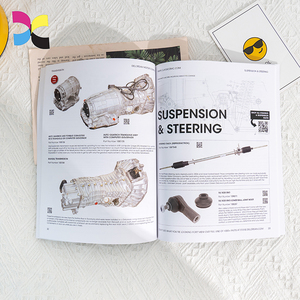 Libro personalizzato con stampa tascabile rilegatura perfetta copertina morbida libro di riviste di moda per <span class=keywords><strong>auto</strong></span> a colori - Product Image 3