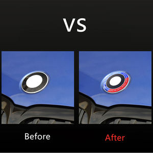 50e anniversaire Logo décoration extérieure couverture accessoires de style pour <span class=keywords><strong>BMW</strong></span> X3 X4 X5 X6 3 5 6 7 Series GT E90 F30 F10 G32 - Product Image 6