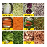 Coupe-légumes électrique commercial JY / Hachoir alimentaire / Machine à couper les légumes, le chili, l'oignon, le gingembre