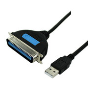 Cable de Impresora USB 2.0 CN36M Centronics Utech YT-UP02 de Alta Calidad, con Blindaje Trenzado y Revestimiento de PVC, Certificado RoHS/CE, para Uso en Computadoras
