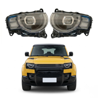 Conjunto de Faros LED Plug-and-Play para Land Rover Defender 2020-2025, Actualización al Estilo 2026, 25W 6000K 6000LM 12V