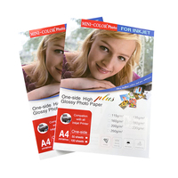 Papier photo brillant professionnel A4 115g-260g avec emballage sécurisé, couleurs vives, pour albums de souvenirs de bébé