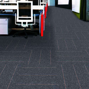 100%Nylon High Quality <b>Meter</b> Plain Modular Decoration Modern Design Commercial Office Carpet - Product Image 2