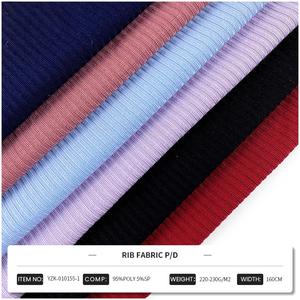 Bán buôn giá rẻ sườn dệt <span class=keywords><strong>Polyester</strong></span> Spun Spandex kéo dài vải telas cho người phụ nữ Ăn mặc - Product Image 2