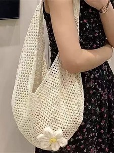 Bolso Tote Tejido para Mujer, Nuevo Modelo 2026, de Gran Capacidad, para la Playa, Vacaciones, Uso Diario - Product Image 2