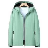 Vestes bomber sportives unisexes pour hommes et femmes, logo personnalisé, fermeture éclair réfléchissante, coupe-vent, à capuche