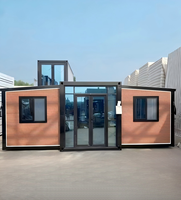 Cabane de villégiature préfabriquée sur mesure, maison modulaire à ossature en acier pour les projets de tourisme, de camping et d'hébergement d'hôtes