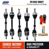 Kit d'arbre de transmission à joint homocinétique extérieur et intérieur JXAP pour TOYOTA HONDA NISSAN MAZDA MITSUBISHI – Pièces de rechange pour essieu à vitesse constante