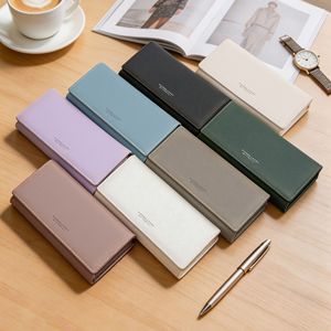 Cartera Larga Pierre Louis de 5 Pulgadas, Color Sólido, con Cierre y Ranuras para Tarjetas, para Mujer, Uso Diario - Product Image 1