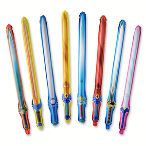 Globo inflable de <span class=keywords><strong>espada</strong></span> para el Día del Niño al por mayor, palo de entrega de <span class=keywords><strong>espada</strong></span> para niño, globo de aluminio de mano para suministros de fiesta - Product Image 1