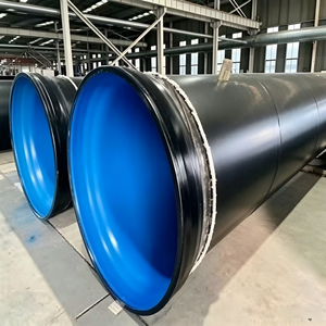 Tuyau en acier à double joint de fusion avec époxy thermofusible (FBE) - Certifié ISO, tailles et longueurs personnalisées disponibles - Product Image 4