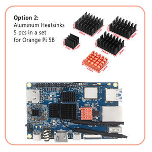 Orange <span class=keywords><strong>Pi</strong></span> 5 / 5B ヒートシンク CPU RAM 銅とアルミニウム製ヒートシンク オプション OPI 5 パッシブ冷却ラジエーター ヒートシンク - Product Image 3