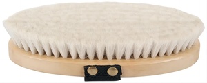 Spazzola per Pulizia a Forma Ovale Grande in Legno con Testa e Corpo di Cavallo, Ultra Morbida in Pelo di Capra, Pettini <span class=keywords><strong>Curry</strong></span> 19,5 cm, Colore Personalizzabile - Product Image 5