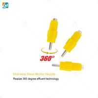 YYX LM13 Abreuvoir à valve à bille en acier inoxydable pour poulets, abreuvoir à 360 degrés pour l'élevage avicole