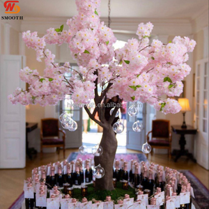 SMOOTH Nouveau Design Arbre Artificiel Vert de 1,20 m pour Centre de Table de Mariage, Arbre Vert à Fleurs Épanouies Personnalisé pour Décoration Florale d'Allée de Mariage - Product Image 3