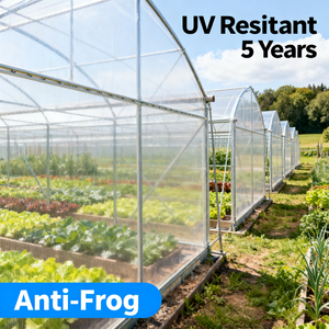 पर्यावरण खेती के लिए उच्च प्रकाश संचरण प्लास्टिक फिल्म ऊर्जा की बचत और एंटी-ड्रिप ग्रीनहाउस मच - Product Image 3