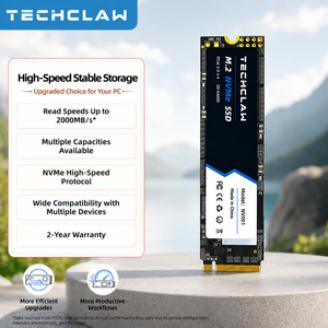 E9 Disque SSD interne M.2 NVMe PCIe 3.0 à boîtier plastique 128 Go-2 To haute vitesse pour installation système PC et mise à niveau du système d'exploitation - Product Image 1