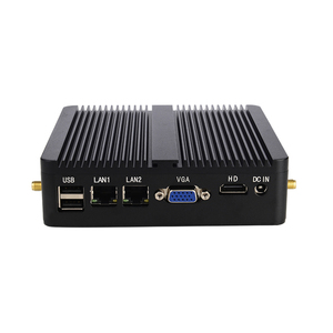 Mini <span class=keywords><strong>PC</strong></span> Industrial Sin Ventilador Intel N2830, Doble LAN, Carcasa Metálica, Mini <span class=keywords><strong>Servidor</strong></span> Integrado para Automatización OEM ODM - Product Image 3