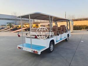 Nouveau produit en promotion : Navette électrique blanche 8-23 places, véhicule touristique électrique - Product Image 5