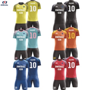 Set di <span class=keywords><strong>Maglie</strong></span> da <span class=keywords><strong>Calcio</strong></span> Traspiranti con Sublimazione, Uniformi da <span class=keywords><strong>Calcio</strong></span> ad Asciugatura Rapida, <span class=keywords><strong>Kit</strong></span> Completo - Product Image 1