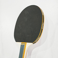 Vente en gros Raquette de ping-pong de marque Anyball 7 couches de raquette de tennis de table en peuplier blanc pur de 7mm deux raquettes avec jeu de 3 balles
