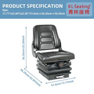 Nouvelle condition J03 Mini siège de tracteur pièce de machines agricoles universelles pour un usage agricole - Product Image 2