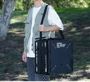 Portable Compact Camping Side <b>Table</b> With Carrying Bag <b>for</b> Outdoor Hiking Camping Picnic <b>BBQ</b> Travel Beach - Product Image 5