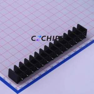 DBT30C-8.25-14P-BK-P Barrier Terminal Block Through hole Component (THT),P=8.25mm Connector Two Sides 8.25mm 1x14P Straight Pin - Product Image 2