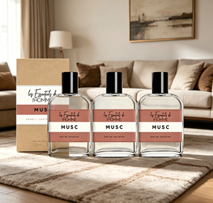 Eau De Toilette <span class=keywords><strong>MUSC</strong></span> per Uomo, Profumo al Neroli, Sandalo e Muschio, <span class=keywords><strong>Fragranza</strong></span> Legnosa 100ml Spray, Lunga Durata, Ecologica e Naturale - Product Image 3