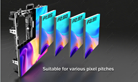 Pantalla LED Exterior de Fábrica al por Mayor, Pantalla LED de Pared de 20x11 para Interiores y Exteriores