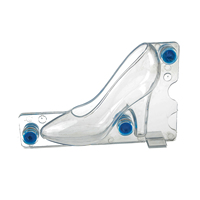 Moules en polycarbonate 3D pour chaussures à talons hauts pour femmes, chocolat et bonbons pour la fête des mères, accessoires de gâteau de mariage, emballage en carton