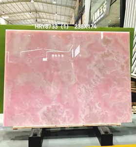 natural onyx pink marble for wall floor tiels