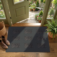 Tapis de sol en caoutchouc robuste à motif animalier moderne, antidérapant, imperméable, pour entrée industrielle, résistant aux intempéries, pour extérieur