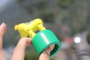 Mini animale in legno Pop-up Push pupazzo dito giocattolo per bambini pupazzi e teatri <span class=keywords><strong>di</strong></span> <span class=keywords><strong>marionette</strong></span> - Product Image 6