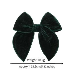 Nastro di Velluto Francese di Alta Qualità per Fiocchi per Capelli da Ragazza, Accessori per la Vita Quotidiana, Decorazioni per Capelli in Tessuto di Alta Qualità, 13,5 CM - Product Image 6