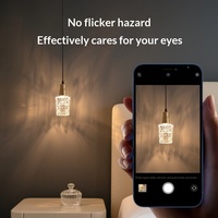 Ampoule LED en cristal Olive à spectre complet, haute luminosité, à économie d'énergie, culot E14/E27, lustre décoratif de luxe